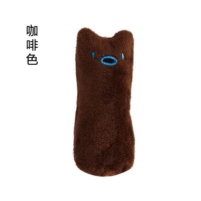 Jouet pour chat pour animaux de compagnie Chaton à mâcher Jouet vocal Griffes Morsure de pouce Chat menthe pour chats