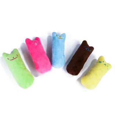 Jouet pour chat pour animaux de compagnie Chaton à mâcher Jouet vocal Griffes Morsure de pouce Chat menthe pour chats
