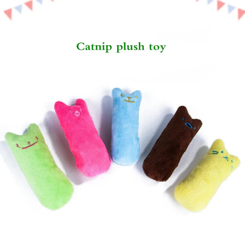 Jouet pour chat pour animaux de compagnie Chaton à mâcher Jouet vocal Griffes Morsure de pouce Chat menthe pour chats