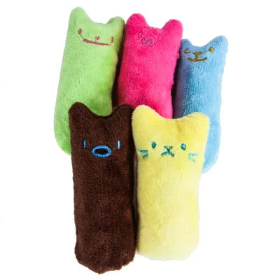 Jouet pour chat pour animaux de compagnie Chaton à mâcher Jouet vocal Griffes Morsure de pouce Chat menthe pour chats
