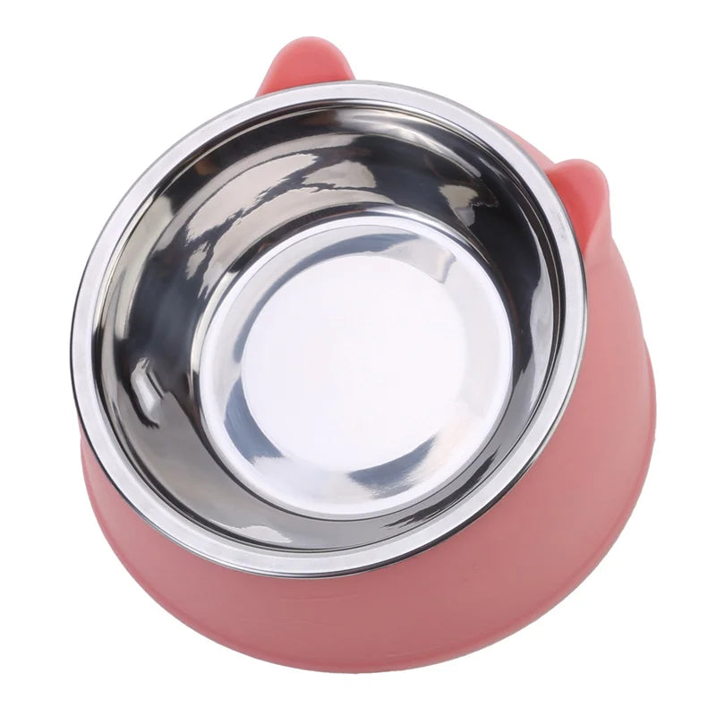 Gamelle pour chat et chien 100 ml, surélevée à 15 degrés