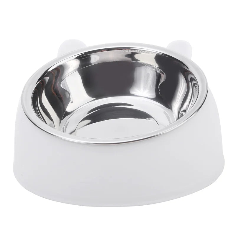 Gamelle pour chat et chien 100 ml, surélevée à 15 degrés