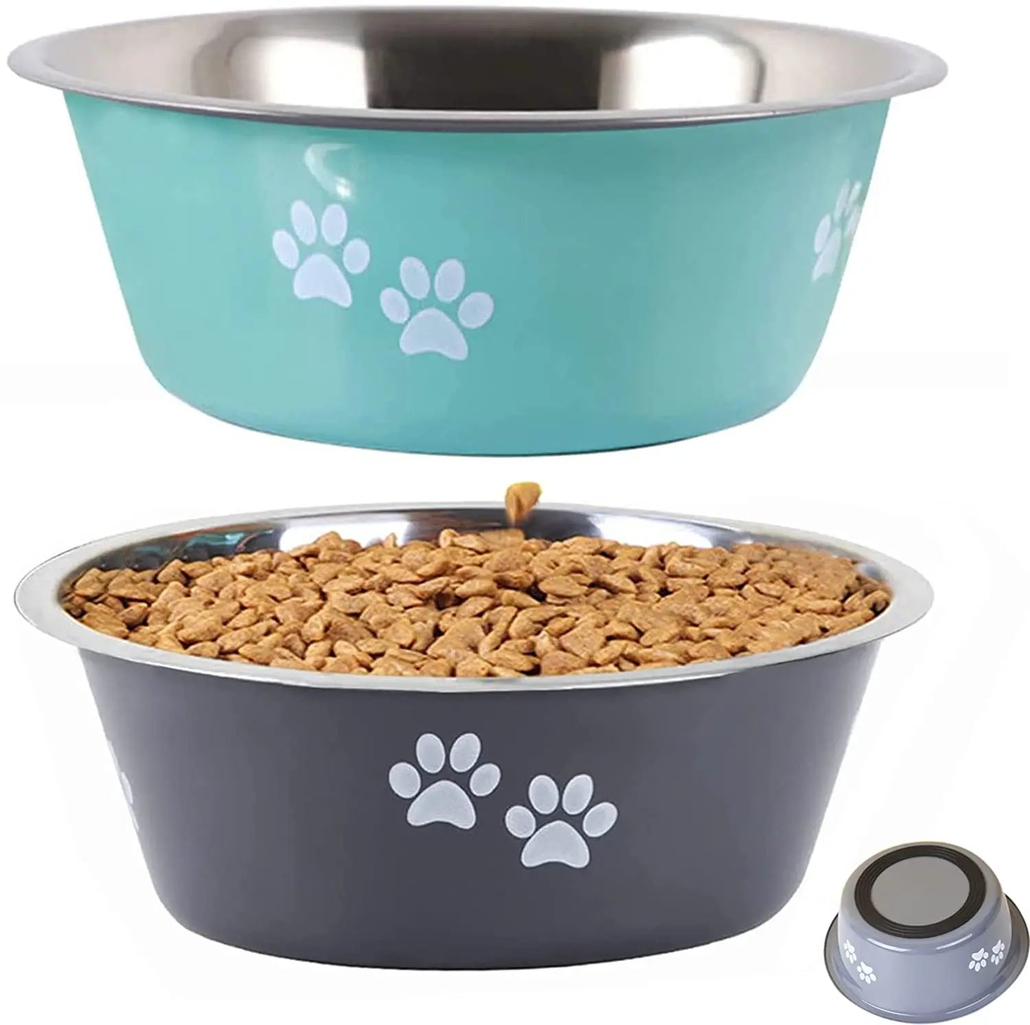 Gamelles mignonnes pour chiens de taille moyenne et grande, gamelles inoxydable