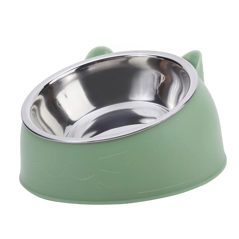 Gamelle pour chat et chien 100 ml, surélevée à 15 degrés