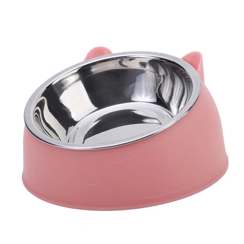 Gamelle pour chat et chien 100 ml, surélevée à 15 degrés
