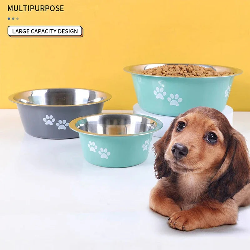 Gamelles mignonnes pour chiens de taille moyenne et grande, gamelles inoxydable