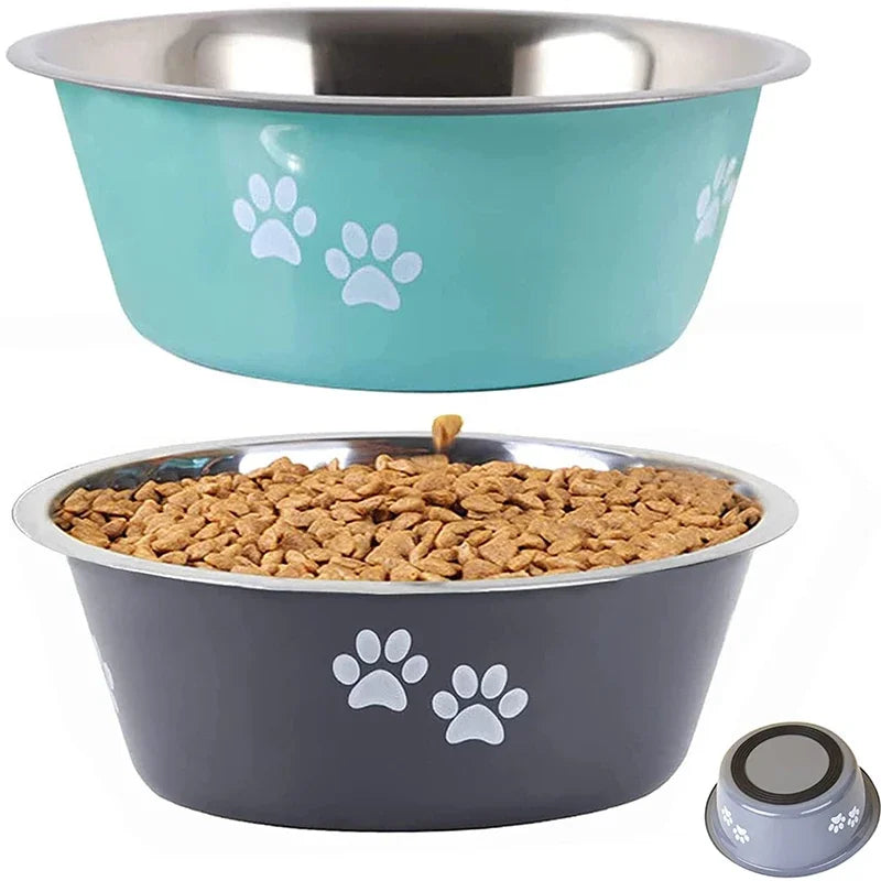 Gamelles mignonnes pour chiens de taille moyenne et grande, gamelles inoxydable