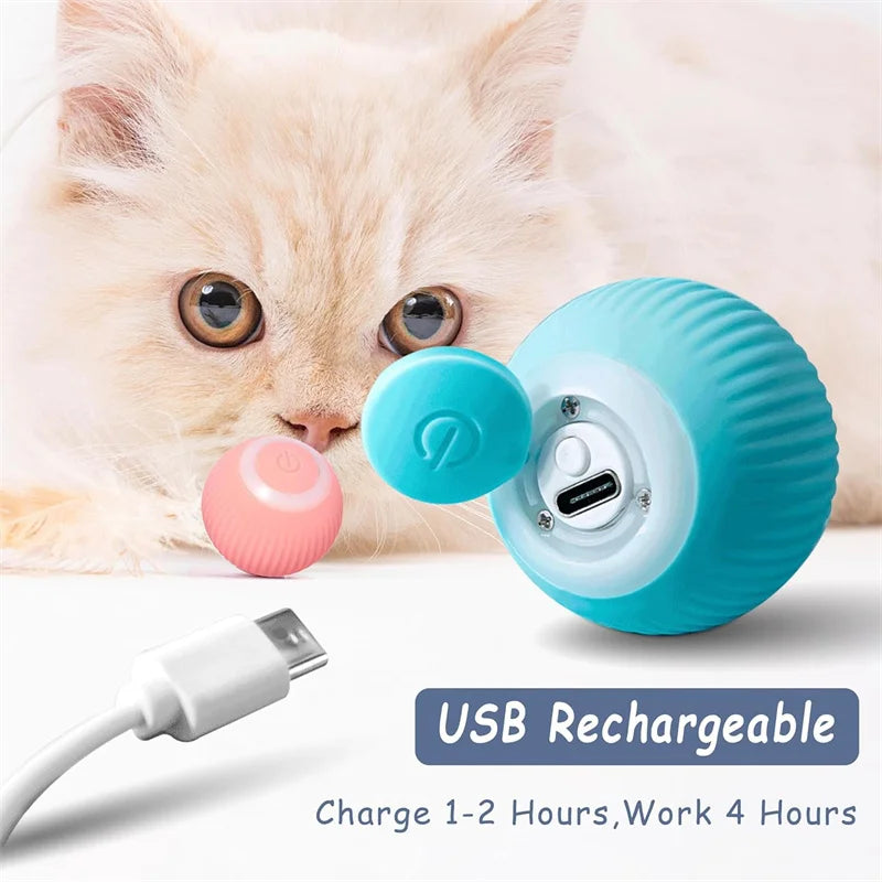 Jouet intelligent pour chien, balle électronique interactive pour animaux de compagnie