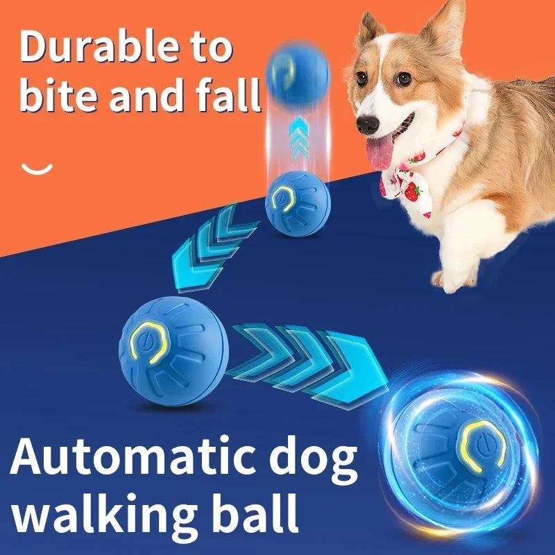 Jouet intelligent pour chien, balle électronique interactive pour animaux de compagnie