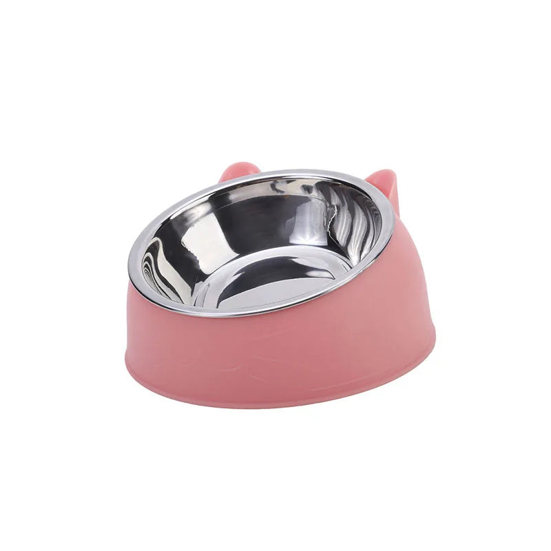 Gamelle pour chat et chien 100 ml, surélevée à 15 degrés