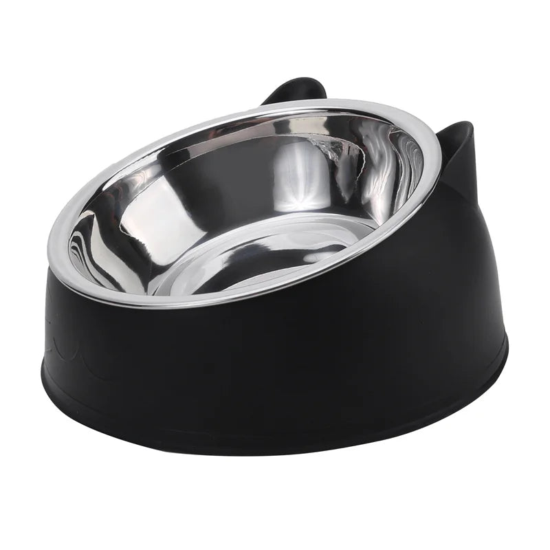 Gamelle pour chat et chien 100 ml, surélevée à 15 degrés