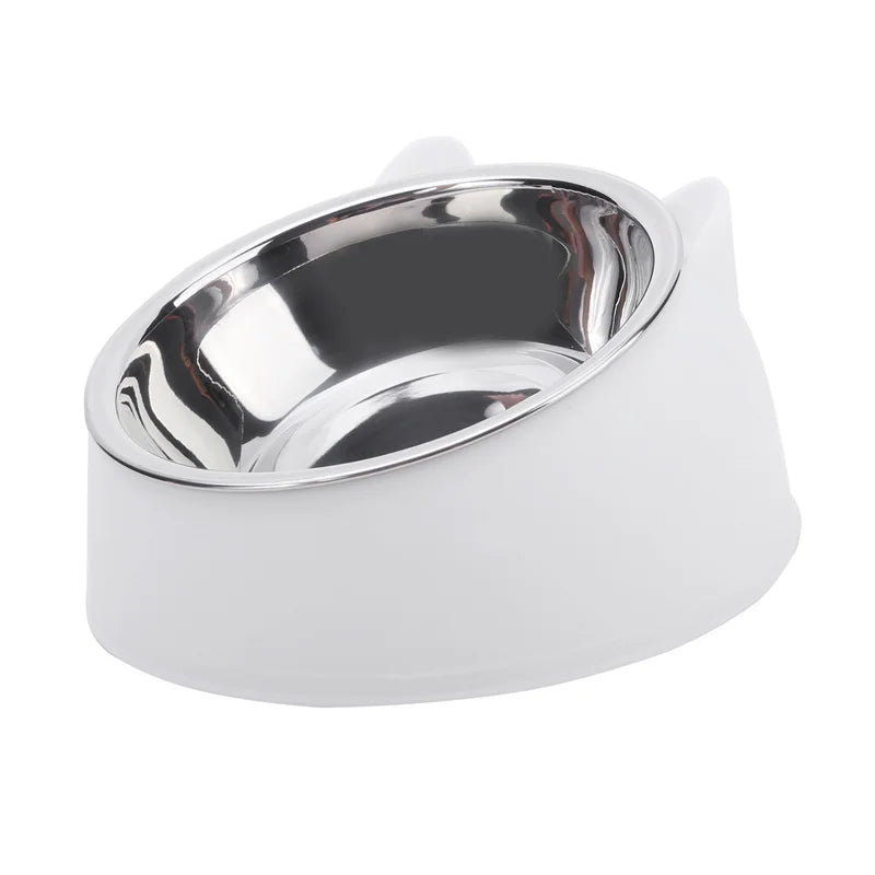 Gamelle pour chat et chien 100 ml, surélevée à 15 degrés