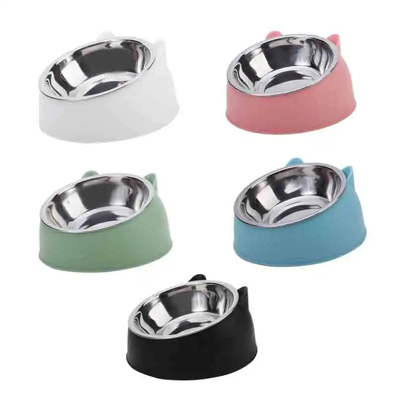 Gamelle pour chat et chien 100 ml, surélevée à 15 degrés